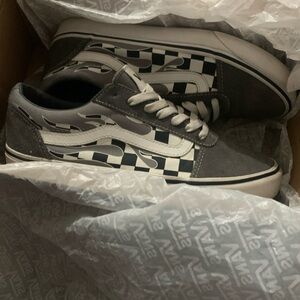 Vans Black and White Checkered Men's Sneakers